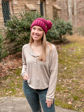 Load image into Gallery viewer, Bev Henley Top