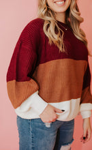 Load image into Gallery viewer, Callie Block Sweater
