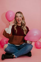 Load image into Gallery viewer, Callie Block Sweater
