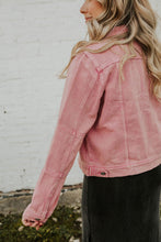 Load image into Gallery viewer, Hot for Pink Jean Jacket
