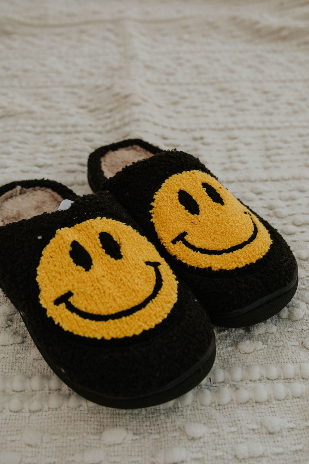 Happy Fuzzy Slippers