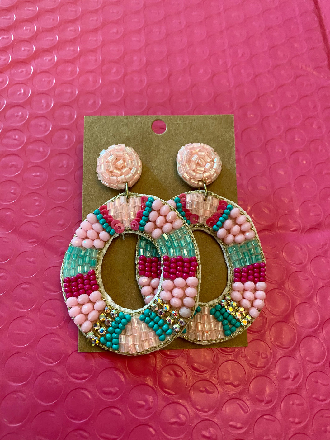 Barbie Beaded Earring