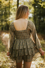 Load image into Gallery viewer, Fall Paisley Romper Dress
