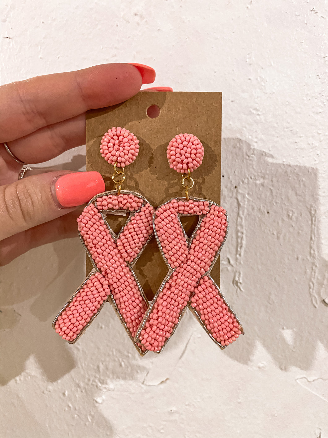 Save the TA TA's Beaded Earrings